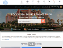 Tablet Screenshot of localdubaitours.com